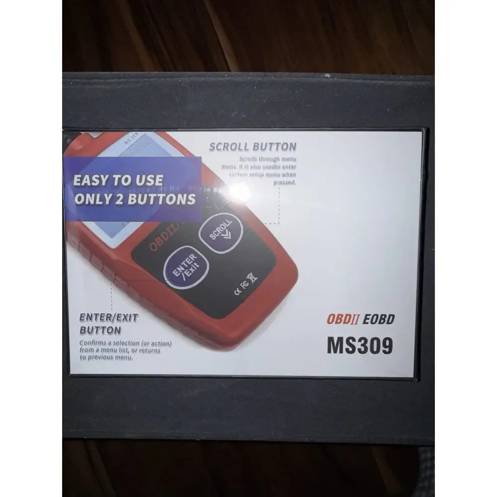 MS309 OBD2 Car Diagnostic Scanner – Check Engine Code Reader – New Sealed